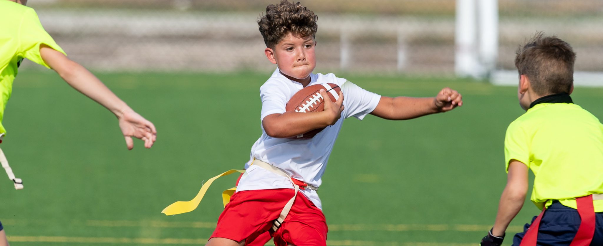 Play365Sports offers coed Flag Football leagues for adults and kids